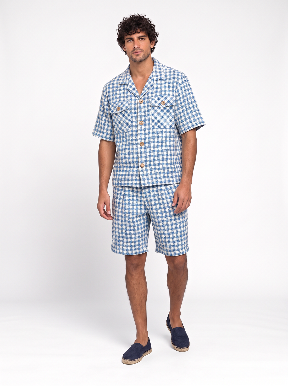 Aurelio Tweed Shorts