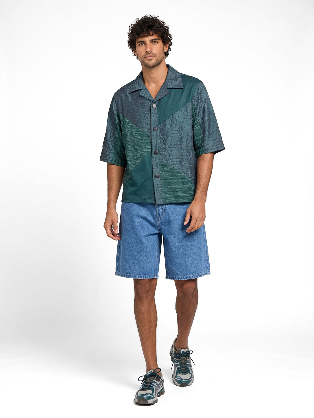 Renato Patchwork Shirt